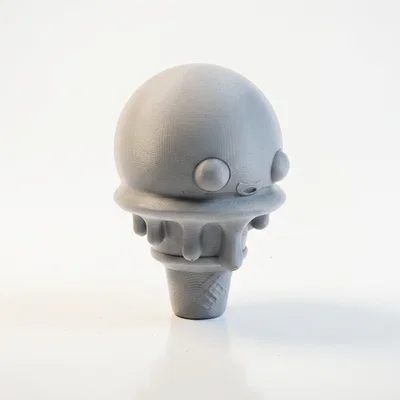 Mô hình 3D Ốc Quế Kem Tráng Miệng Độc Đáo