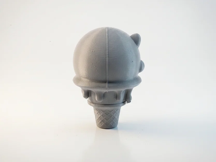 Mô hình 3D Ốc Quế Kem Tráng Miệng Độc Đáo - Image 3