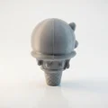 Mô hình 3D Ốc Quế Kem Tráng Miệng Độc Đáo - Thumbnail 3
