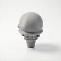 Mô hình 3D Ốc Quế Kem Tráng Miệng Độc Đáo - Thumbnail 4