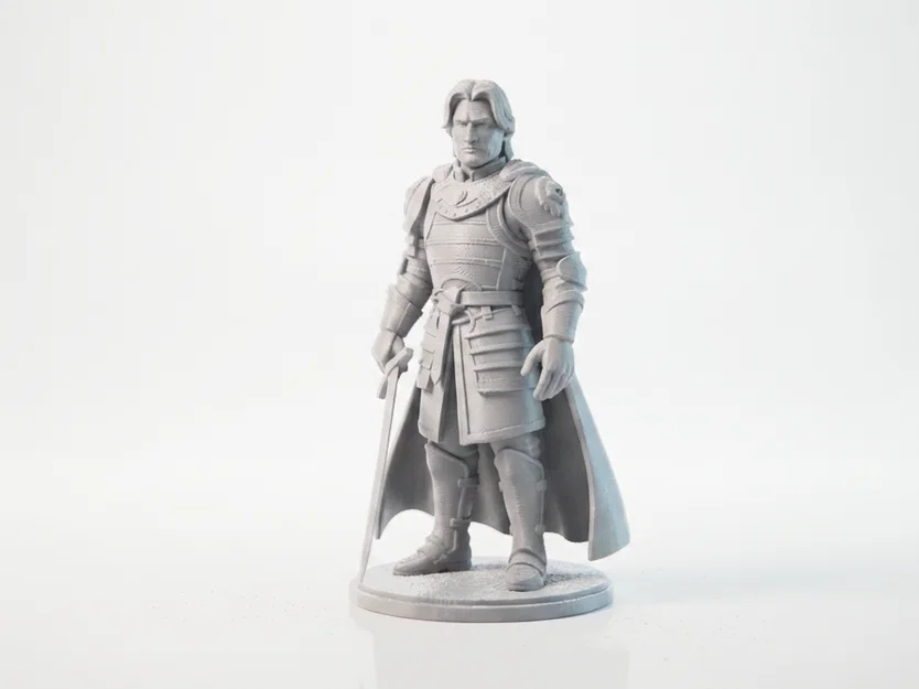 Mô hình hiệp sĩ trung cổ Jamie - File in 3D - Image 1
