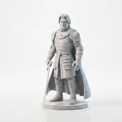 Mô hình hiệp sĩ trung cổ Jamie - File in 3D