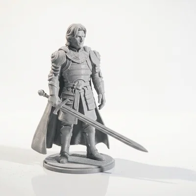 Mô hình hiệp sĩ trung cổ Jamie - File in 3D