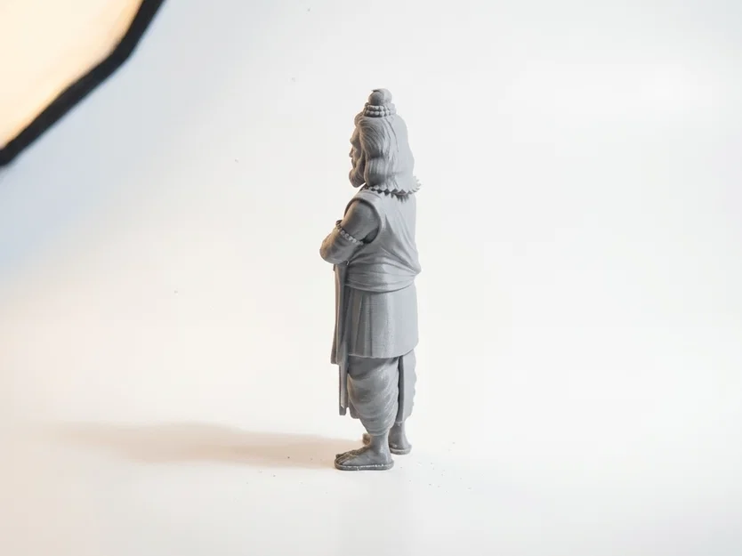 Mô hình 3D Hiền triết Ấn Độ truyền thống in ấn dễ dàng - Image 4