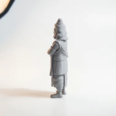 Mô hình 3D Hiền triết Ấn Độ truyền thống in ấn dễ dàng