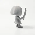 Mô hình 3D đứa trẻ sát nhân kinh dị - File in 3D sưu tầm - Thumbnail 3