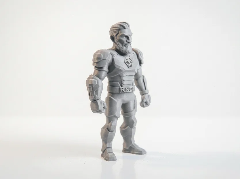 Mô hình 3D chiến binh mặc giáp Knox - Tệp STL in 3D - Image 2