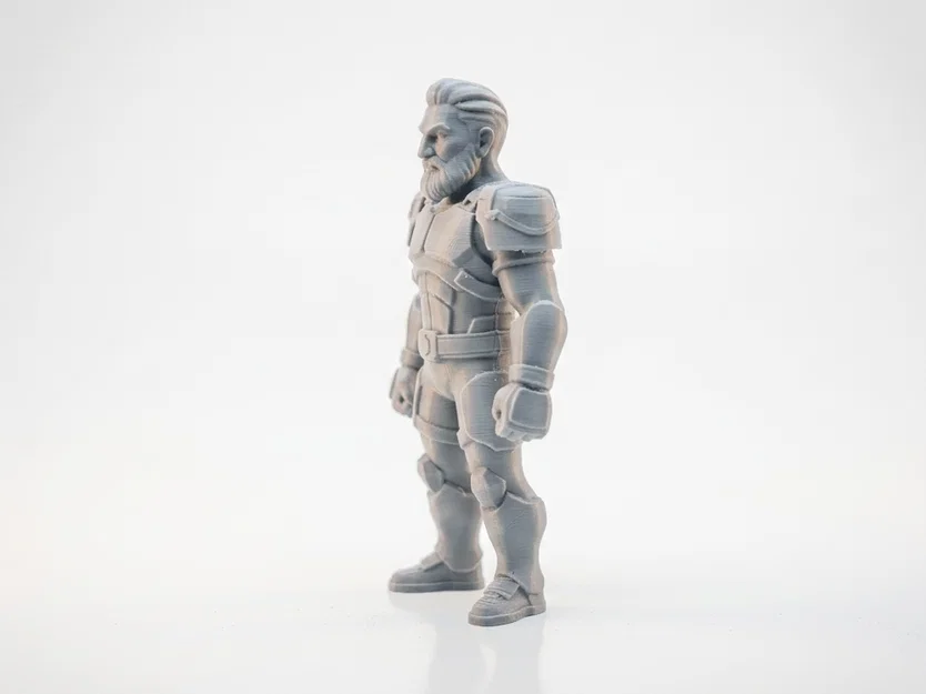 Mô hình 3D chiến binh mặc giáp Knox - Tệp STL in 3D - Image 4
