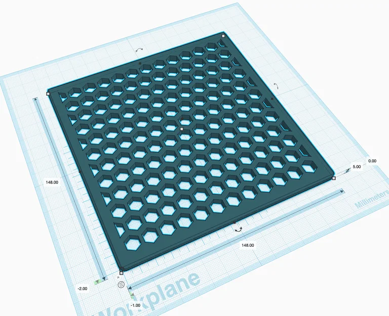 Nắp cống tổ ong cho hố ga 150mm² - Image 1