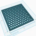 Nắp cống tổ ong cho hố ga 150mm² - Thumbnail 1