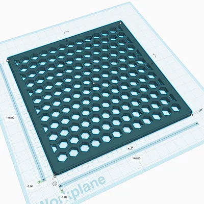 Nắp cống tổ ong cho hố ga 150mm²