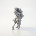 Mô hình 3D cặp đôi hôn nhau lãng mạn - Tượng điêu khắc nghệ thuật - Thumbnail 4