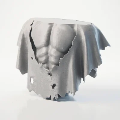 Tượng Bán Thân Nam Nghệ Thuật - File 3D In Ấn Độ Chi Tiết