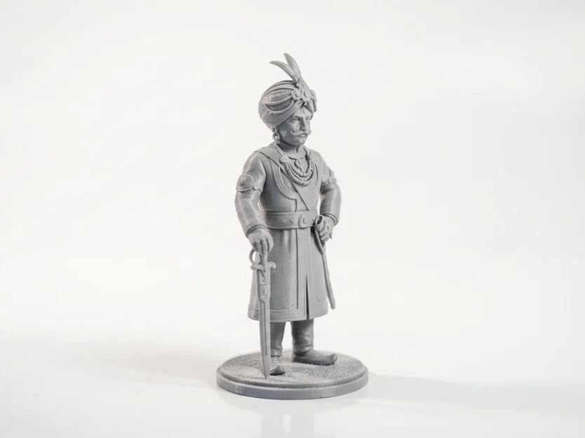 Mô hình chiến binh Maharathi - Tượng in 3D lịch sử tinh xảo - Image 2