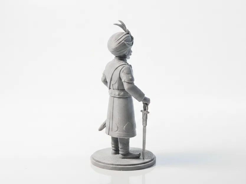 Mô hình chiến binh Maharathi - Tượng in 3D lịch sử tinh xảo - Image 3