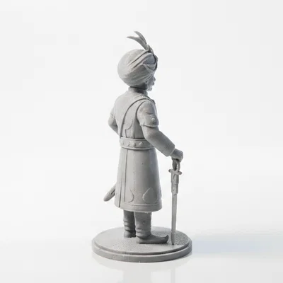 Mô hình chiến binh Maharathi - Tượng in 3D lịch sử tinh xảo