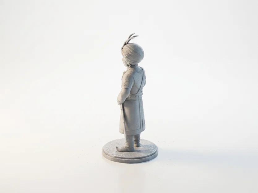 Mô hình chiến binh Maharathi - Tượng in 3D lịch sử tinh xảo - Image 4