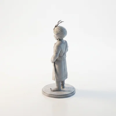 Mô hình chiến binh Maharathi - Tượng in 3D lịch sử tinh xảo