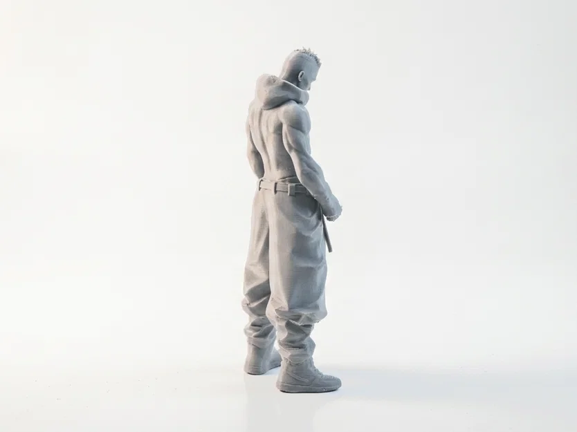 Mô hình tượng nam phong cách street style 3D - Image 3