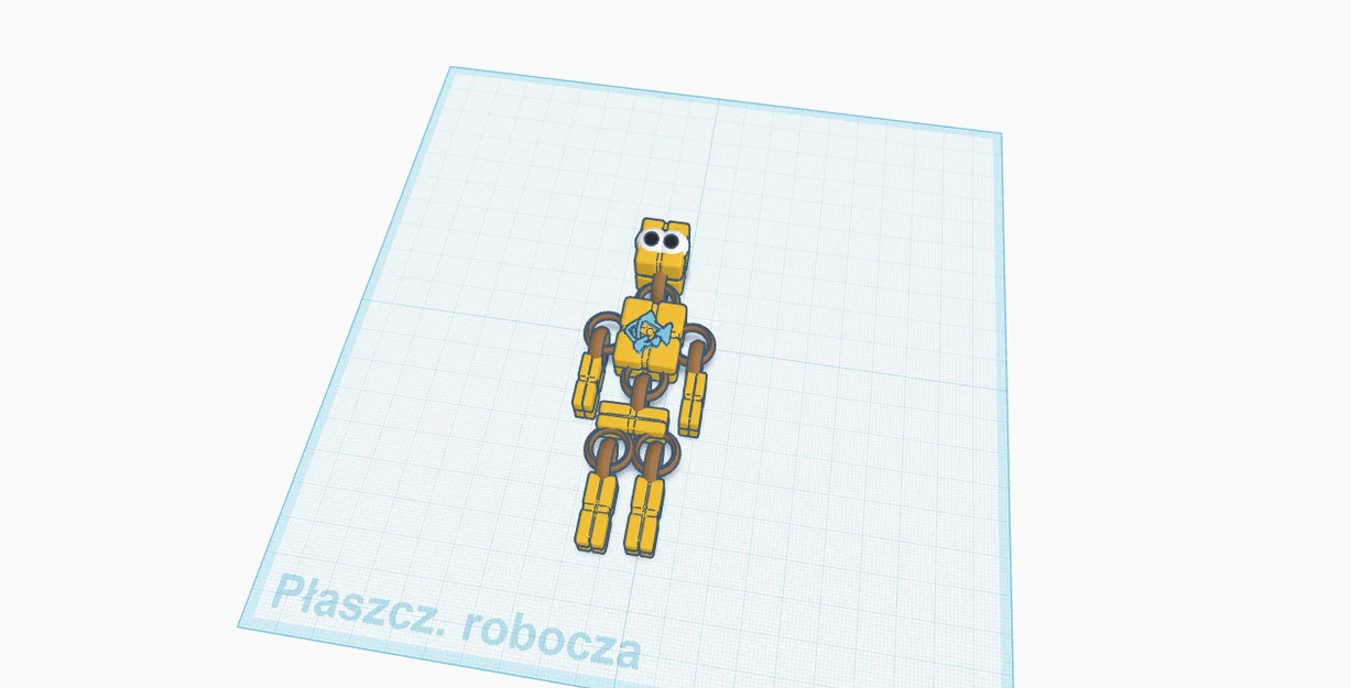 Mô hình robot linh hoạt Flexi Figure in 3D dễ thương - Image 1