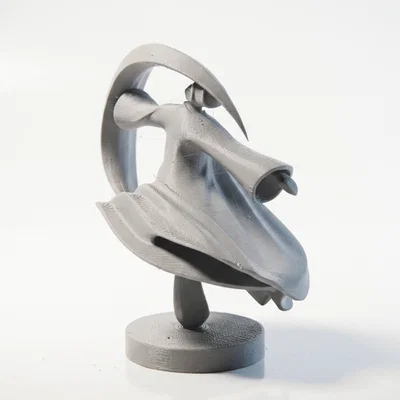 Tác phẩm điêu khắc trừu tượng đầy nghệ thuật - Mẫu in 3D độc đáo