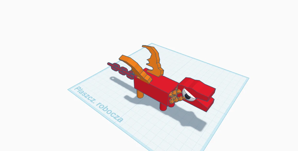 Mô hình rồng lửa linh hoạt (Flexi Dragon) in 3D siêu cute - Image 1