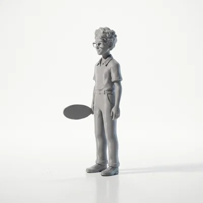 Mô Hình Nhân Vật Marty Supreme - File In 3D Chi Tiết
