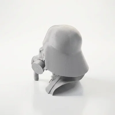 Mô hình tượng bán thân Masked Man phong cách Dystopian cho in 3D