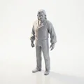 Mô hình 3D Quý ông thời Victoria in ấn chất lượng cao - Thumbnail 1