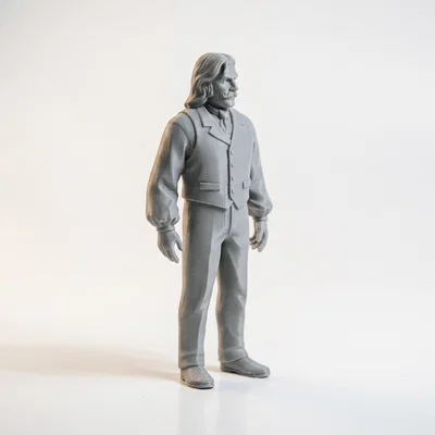 Mô hình 3D Quý ông thời Victoria in ấn chất lượng cao