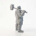Mô hình chiến binh lùn Mason Fantasy in 3D - Thumbnail 3