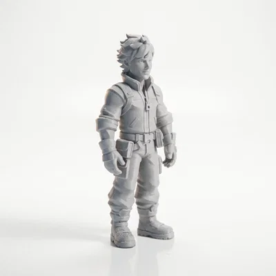 Mô hình thợ cơ khí công nghiệp - File in 3D chuyên nghiệp
