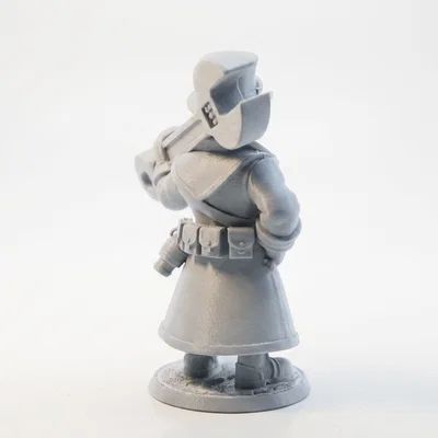 Mô hình cơ khí cao bồi miền Tây in 3D (STL)