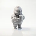 Mô hình Michelin Man uống bia – Tượng sưu tầm in 3D độc đáo - Thumbnail 2