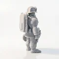 Mô hình chiến sĩ cứu hỏa cơ khí (Mech Suit Fireman) - In 3D Sưu tầm - Thumbnail 3