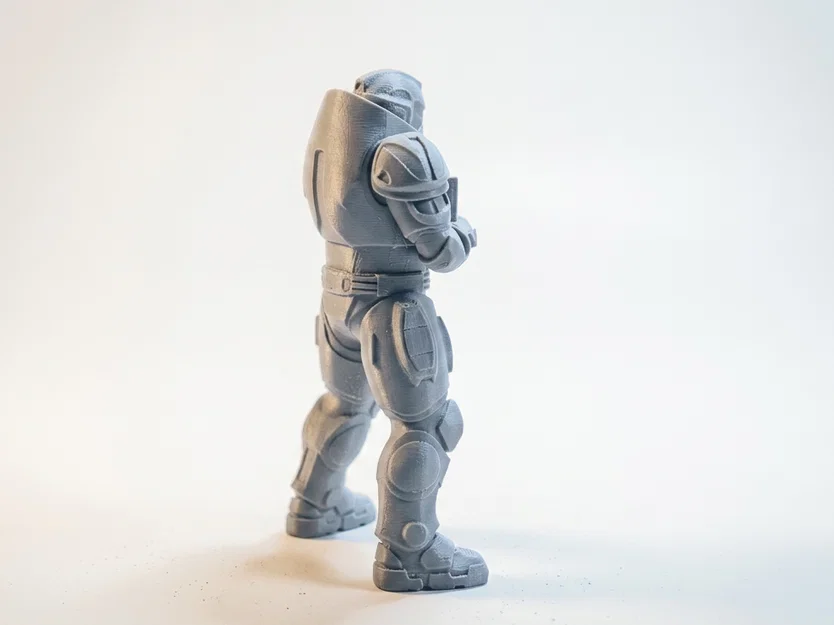 Mô hình tượng Mech Suit Gunman Sci-Fi in 3D - Image 3