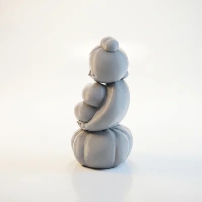 Tượng Mẹ và Bé In 3D - Mô Hình Trang Trí Tinh Tế