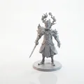 Mô hình chiến binh yêu tinh tinh nghịch - Tượng fantasy in 3D - Thumbnail 1