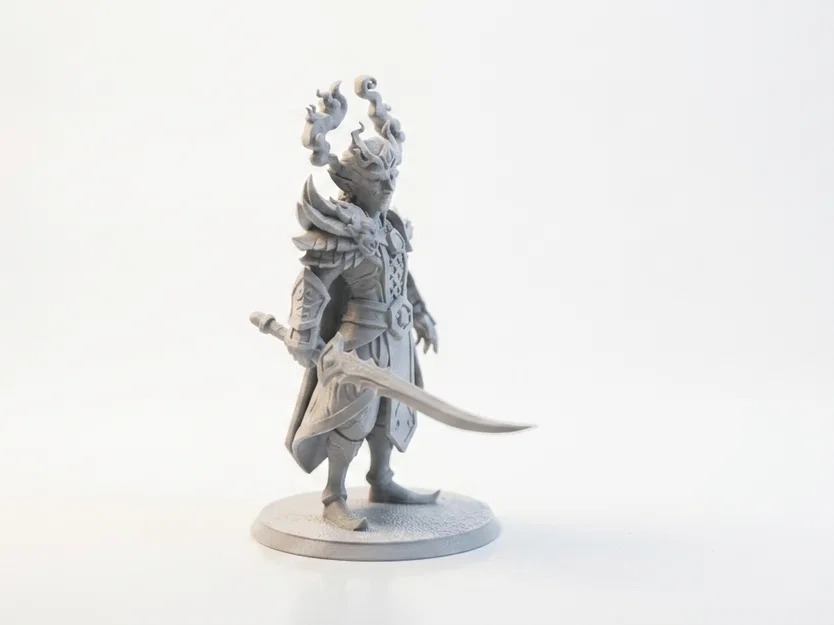 Mô hình chiến binh yêu tinh tinh nghịch - Tượng fantasy in 3D - Image 2