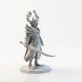 Mô hình chiến binh yêu tinh tinh nghịch - Tượng fantasy in 3D - Thumbnail 2