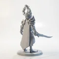 Mô hình chiến binh yêu tinh tinh nghịch - Tượng fantasy in 3D - Thumbnail 3