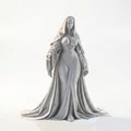 Mô hình in 3D tượng Mother Superior với áo choàng trùm đầu - Thumbnail 2