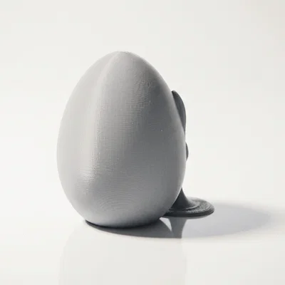 Mô hình điêu khắc siêu thực Mouthful Of Egg - Tệp STL in 3D