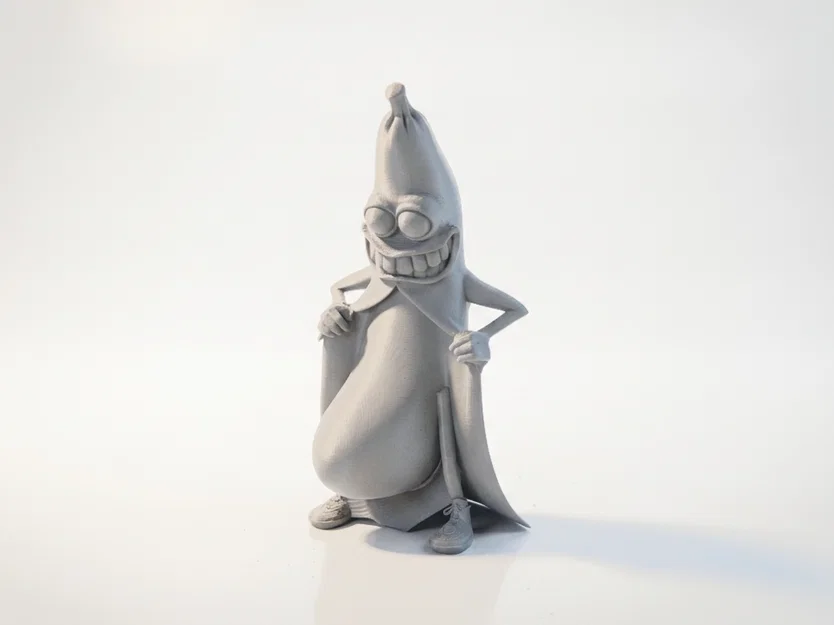 Mô hình nhân vật Chuối 3D siêu dễ thương - Image 1