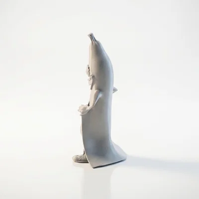 Mô hình nhân vật Chuối 3D siêu dễ thương