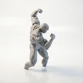 Mô hình tượng chàng trai cơ bắp - Hình tượng thể hình in 3D - Thumbnail 1