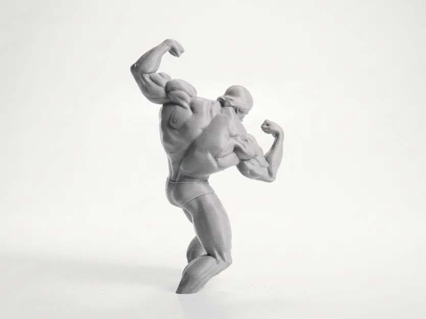 Mô hình tượng chàng trai cơ bắp - Hình tượng thể hình in 3D - Image 2