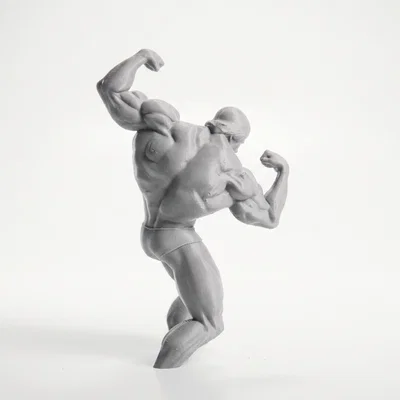 Mô hình tượng chàng trai cơ bắp - Hình tượng thể hình in 3D