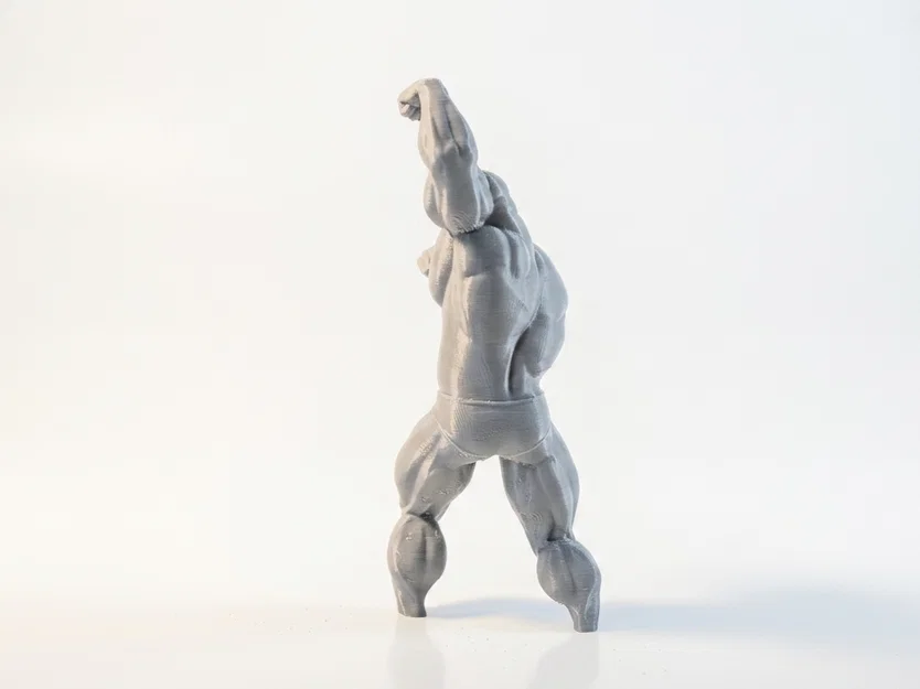 Mô hình tượng chàng trai cơ bắp - Hình tượng thể hình in 3D - Image 3