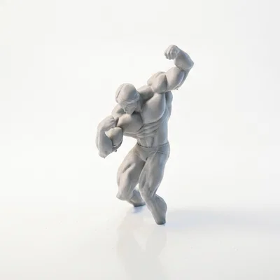 Mô hình tượng chàng trai cơ bắp - Hình tượng thể hình in 3D
